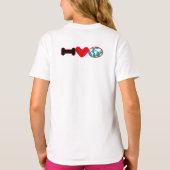 T-SHIRT I LOVE THE WORLD BY MASANSER PIXELAT (Dos)