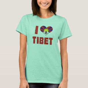 T-shirt I Love Tibet