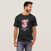 T-shirt I Love to Play a Lotl Axolotl Salamander Axolotl P (Devant entier)