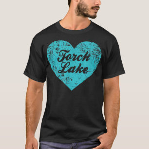 T-shirt I Love Torch Lake, Michigan Camping Gift