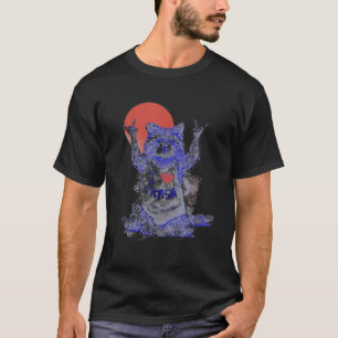 T-shirt I Love Trash Raccoon Japonais Raccoon Lover T Shir