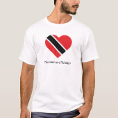 T-shirt I Love Trinidad and Tobago (Devant)