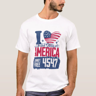 T-shirt I Love Trump 4547