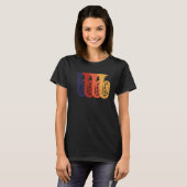 T-shirt I Love Tuba instrument (Devant entier)