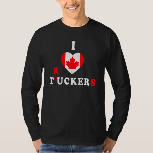 T-shirt I Love Tucker Funny Trucker Freedom Convoy 2022 Me