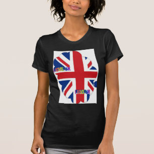 T-shirt I Love UK Art Print
