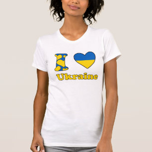 T-shirt I love Ukraine