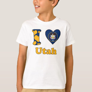 T-shirt I love Utah