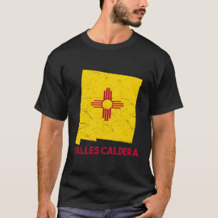 T-shirt I Love Valles Caldera Nouveau Mexique Nm Vacances