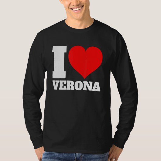 T-shirt I Love Vérone I Love Vérone (Devant)