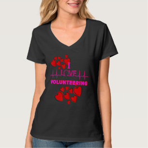 T-shirt I Love Volunteer