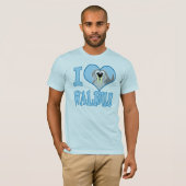 T-shirt I Love walrus (Devant entier)