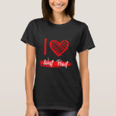 T-shirt I Love West Int I Heart West Int  (Devant)