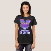 T-shirt I love you more than ice cream  4 (Devant entier)