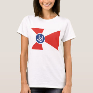 T-shirt I Love You Wichita Flag
