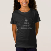 T-Shirt I Love Zero, One, et Fibonacci (Devant)