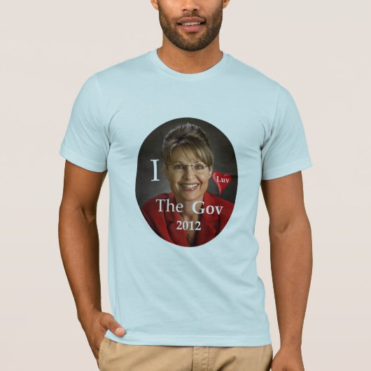 T-shirt I Luv le gouvernement (Devant)