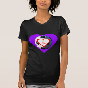 T-shirt I LUV Soccer Ball j Gibney Le MUSÉE Zazzle Cadeaux