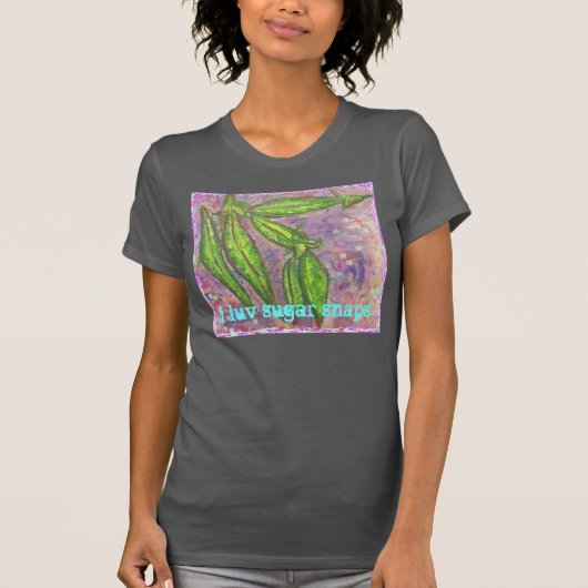 T-shirt i luv sucre snaps (Devant)