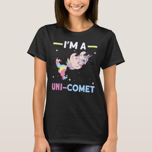 T-shirt I M A Uni Comet Comet Unicorn (Devant)