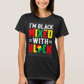 T-shirt I m Black Mixed With Black (Devant)