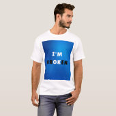 T-shirt I’M BROKEN - Conception de devis émotionnels audac (Devant entier)