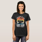 T-shirt I m Camp Cook Expert Chef Cooking Culinary Graphi (Devant entier)
