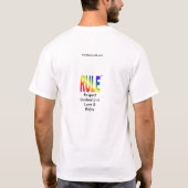 T-shirt I M-Conception T classique de RULE® (Dos)