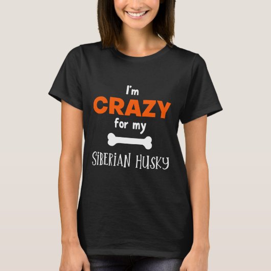 T-shirt I M Crazy (Devant)