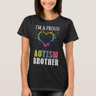 T-shirt I M Fier Brother Puzzle Sensibilisation sur l'auti