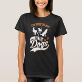 T-shirt I m here to pet all the dogs Dog Rescue (Devant)