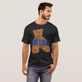 T-shirt I m lost Bear Novelty 90s retro  funny (Devant entier)