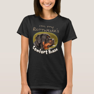 T-shirt I M My Rottweiler S Comfort Human Fitting Scoop
