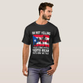 T-shirt I m Not Yelling Puerto Rican Boricua Pride Frog So (Devant entier)