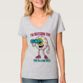 T-shirt I’m Watching You – Funny Creepy Cartoon Eye T-Shir (Devant)