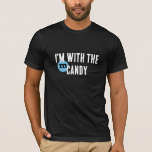 T-shirt I’m With the Candy Funny Halloween Trick-or-Treat