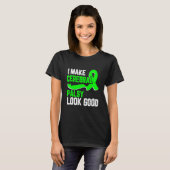 T-shirt I make cerebral palsy look good Awareness green ri (Devant entier)