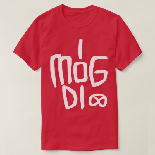 T-shirt I mog di Bavarian German (Design devant)