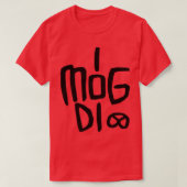 T-shirt I mog di Bavarian German Je vous aime (Design devant)