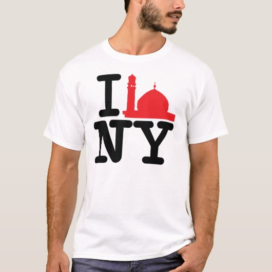 T-shirt I mosquée NY (Devant)