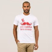 T-shirt I moustache vous une question (Devant entier)