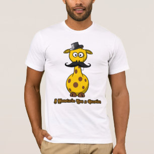 T-shirt I moustache vous une question
