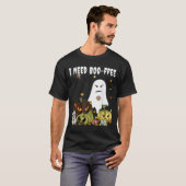 T-shirt I Need Boo-ffee Ghost Jack-o-lantern Coffee Lover (Devant entier)