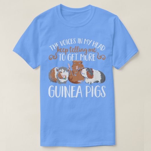 T-shirt I Need More Guinea Pigs Funny Furry Potato (Design devant)