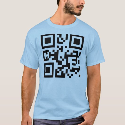 T-shirt I❤NY -- Code de QR (Devant)