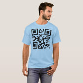 T-shirt I❤NY -- Code de QR (Devant entier)