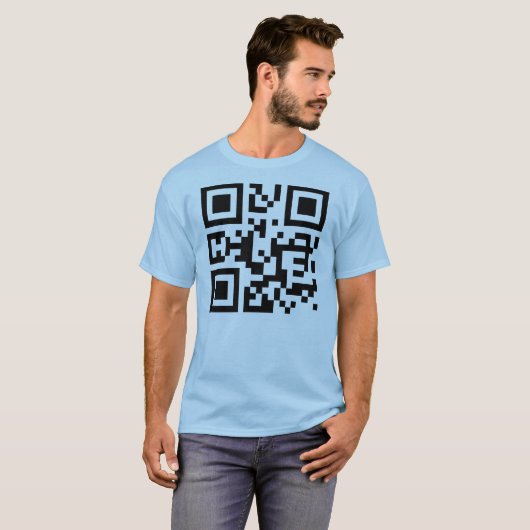 T-shirt I❤NY -- Code de QR (Devant entier)