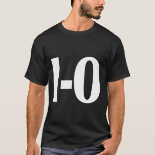 T-shirt I-o Couples Matching Ohio Sports Football Drôle Fu