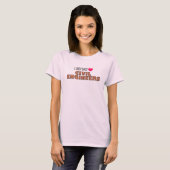 T-shirt I Only Date Civil Engineers (Devant entier)