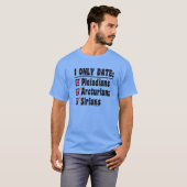 T-shirt I Only Date Pléniadiens Arcturians Sirians Hommes (Devant entier)